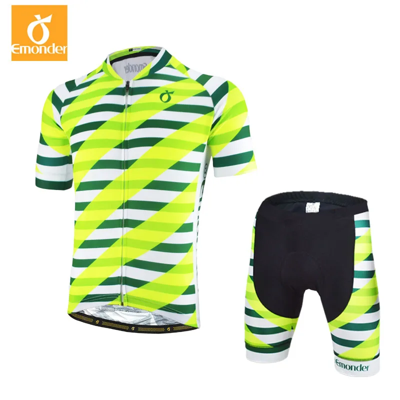 EMONDER jersey suits short-sleeved sweaters bicycle shorts bib summer men's UV suits Italian elastic band
EMONDER jersey suits short-sleeved sweaters bicycle shorts bib summer men's UV suits Italian elastic band
