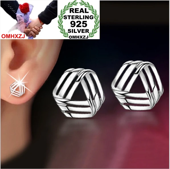 OMHXZJ Wholesale Fashion jewelry Lovely flow rhyme geometric NO allergy Real 925 sterling silver Stud earrings YS58
OMHXZJ Wholesale Fashion jewelry Lovely flow rhyme geometric NO allergy Real 925 sterling silver Stud earrings YS58