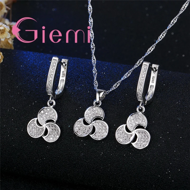 Unique Design Trendy Women Ladies Silver Necklace Earrings Jewelry Sets Engrave S Stamp High Quality Zircon Bijoux
Unique Design Trendy Women Ladies Silver Necklace Earrings Jewelry Sets Engrave S Stamp High Quality Zircon Bijoux
