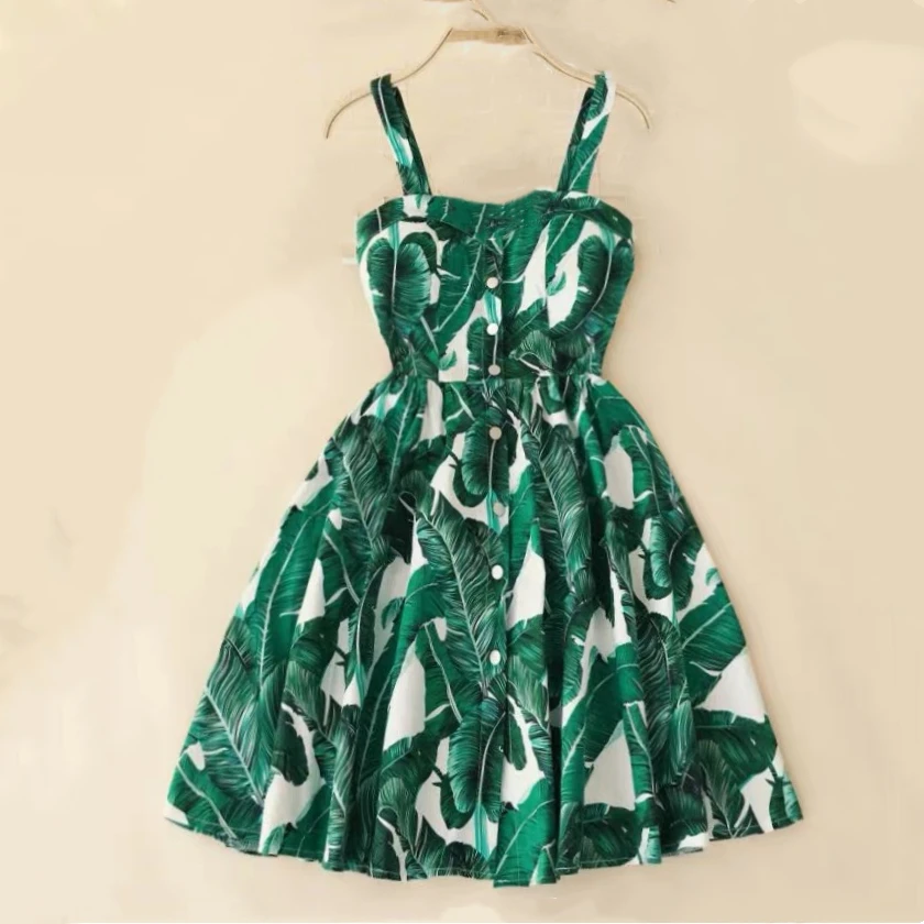 Marwin New-Coming Summer Women Spaghetti Strap Print Floral Sleeveless Empire Beach Dresses High Street Style
Marwin New-Coming Summer Women Spaghetti Strap Print Floral Sleeveless Empire Beach Dresses High Street Style