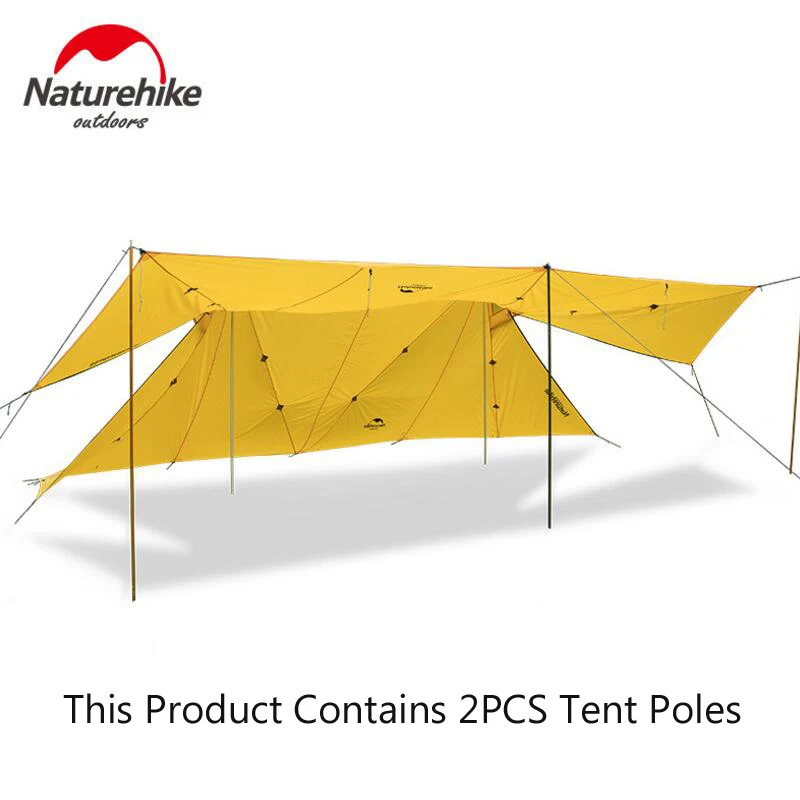NatureHike 5 8 человек Семья палатка Водонепроницаемый 20D покрытием кремния Бельведер