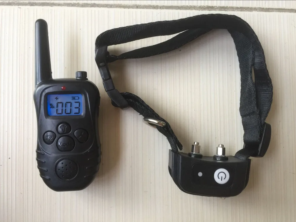 998 300M Dog Training Rechargeable Static Vibration Barking Collar with Remote For Small Midium Large Dog
998 300M Dog Training Rechargeable Static Vibration Barking Collar with Remote For Small Midium Large Dog