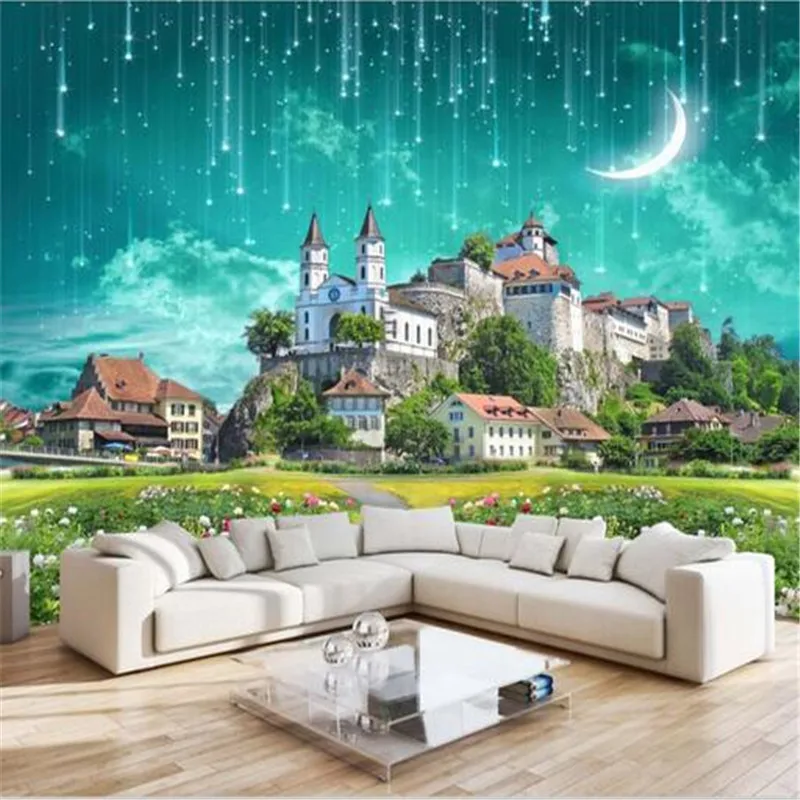 Custom Castle Photo Wallpapers For Living Room Bedroom Wall Murals Children Wallpapers for Walls 3D Rolls Flowers Nature Tree
Custom Castle Photo Wallpapers For Living Room Bedroom Wall Murals Children Wallpapers for Walls 3D Rolls Flowers Nature Tree