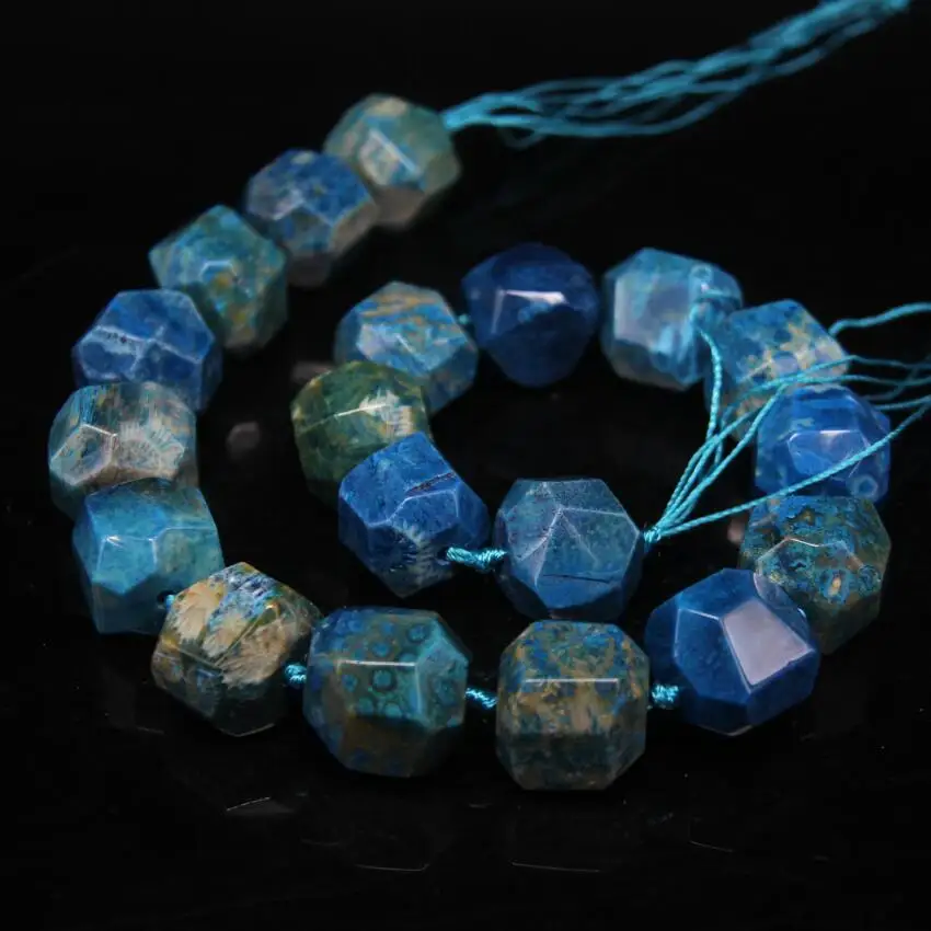 Faceted Blue Natural Coral Jades Nugget Pendant Loose Beads,Sea Chrysanthemum Agates Stone Cut Nugget Necklaces Charms Jewelry
Faceted Blue Natural Coral Jades Nugget Pendant Loose Beads,Sea Chrysanthemum Agates Stone Cut Nugget Necklaces Charms Jewelry