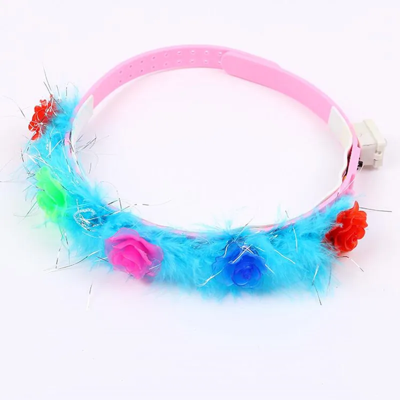 New LED Blinking Lace Feather Flower Headband Girl Flashing Headwear Hair Accessory Halloween Glow Party Supplies
New LED Blinking Lace Feather Flower Headband Girl Flashing Headwear Hair Accessory Halloween Glow Party Supplies