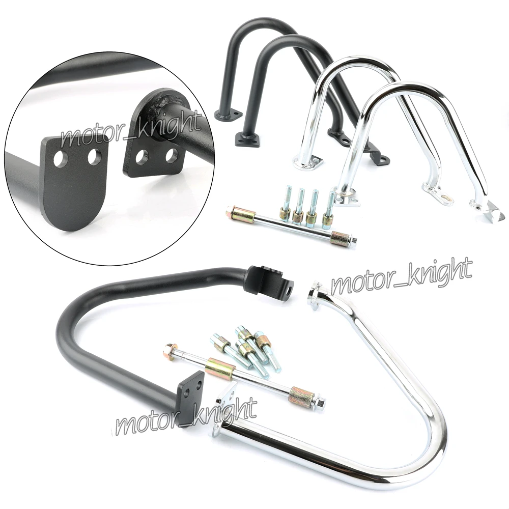 Хромированный бампер для мотоцикла автомобиля Triumph Bonneville T100 T900 2009 10 11 12 13 14 15 16