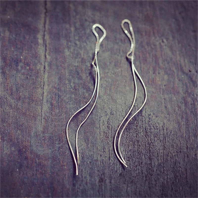 New Ear Line For Women Simple Spiral Earrings Girl Fashion Jewelry Birthday Friendship Gifts Big Drop Double Long Earrings
New Ear Line For Women Simple Spiral Earrings Girl Fashion Jewelry Birthday Friendship Gifts Big Drop Double Long Earrings