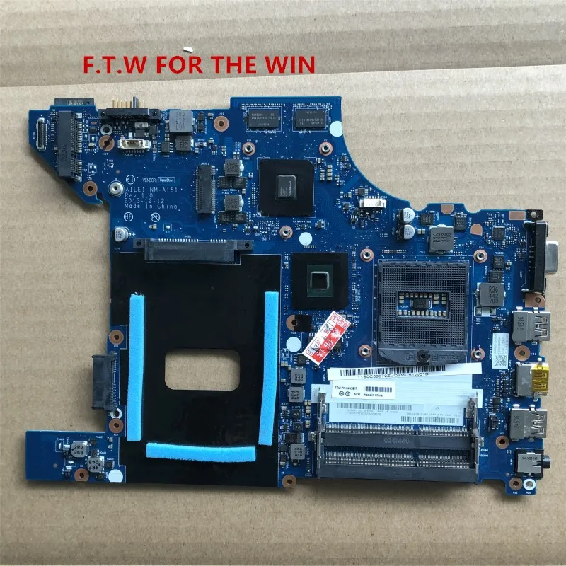 Материнская плата для ноутбука Lenovo ThinkPad E440, для Windows MB 04X5917, AILE1 NM-A151 DDR3 100% probado
Материнская плата для ноутбука Lenovo ThinkPad E440, для Windows MB 04X5917, AILE1 NM-A151 DDR3 100% probado