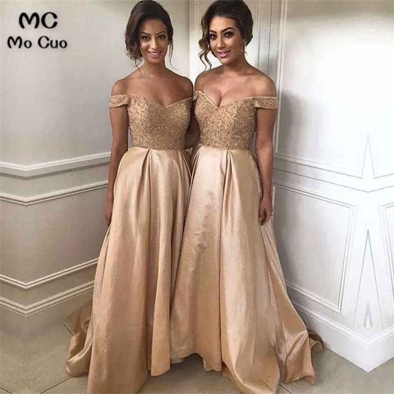 Mocuo 2019 Elegant A-Line Off Shoulder Bridesmaid Dresses V-Neck Short Sleeve satin Wedding Party Dress Bridesmaid Dress
Mocuo 2019 Elegant A-Line Off Shoulder Bridesmaid Dresses V-Neck Short Sleeve satin Wedding Party Dress Bridesmaid Dress