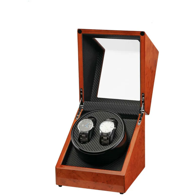 Деревянные часы Winder Plug/Battery Use Rotate Watch для автоматических часов Дисплей коробка
