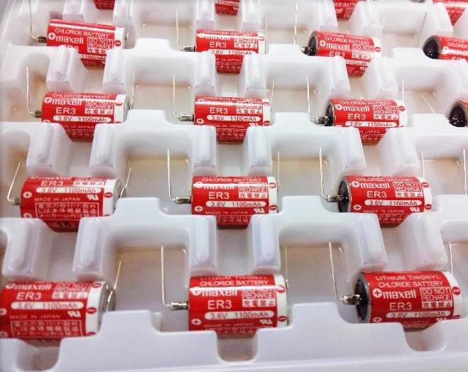 5pc Original MAXELL ER3 ER3S 1/2AA 3.6V 1100MAH Chloride battery with Horned Japan original PLC industrial batteries
5pc Original MAXELL ER3 ER3S 1/2AA 3.6V 1100MAH Chloride battery with Horned Japan original PLC industrial batteries