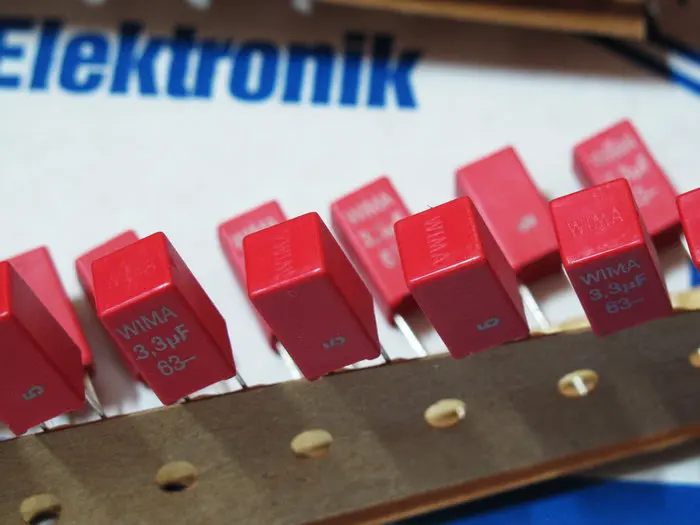 20 шт./50 шт. Германия WIMA MKS2 3 мкФ 63V 335J медная пленка для стоп|Конденсаторы| |