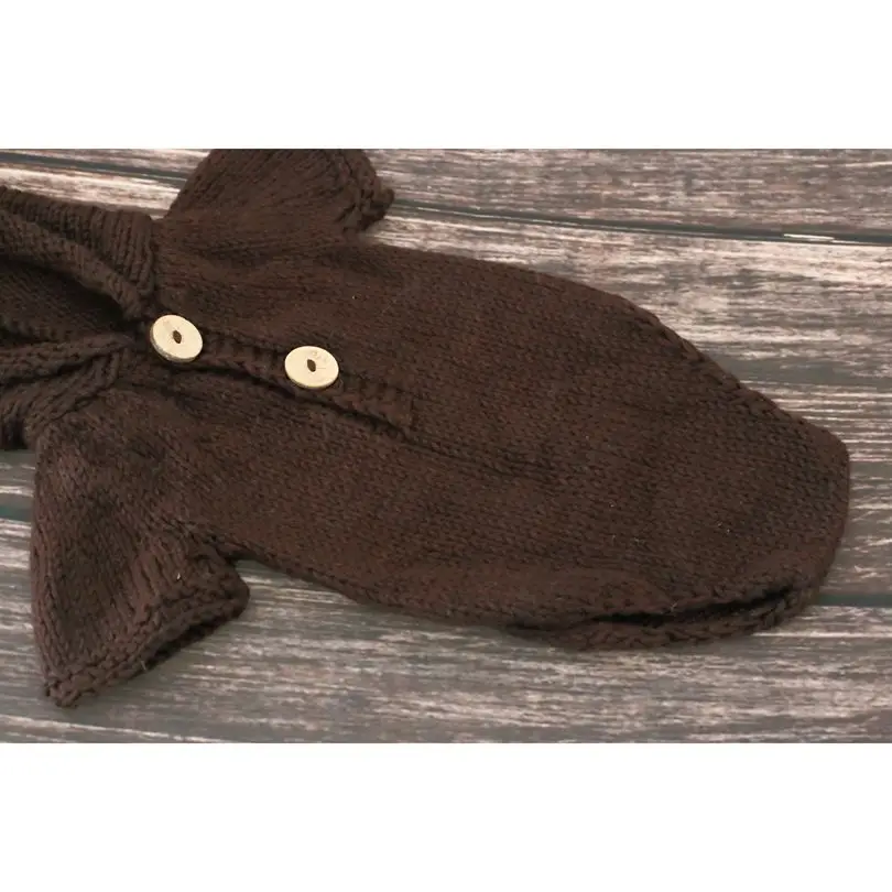 Handmade Koala Newborn Baby Boy Girl Hooded Romper Knitted Baby Bodysuit Newborn Onesie Clothes Photo Prop
Handmade Koala Newborn Baby Boy Girl Hooded Romper Knitted Baby Bodysuit Newborn Onesie Clothes Photo Prop