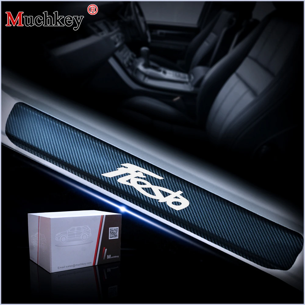 4PCS For Ford Fiesta Carbon Fiber Vinyl Welcome Pedals Sill Guards sticker Car accessories
4PCS For Ford Fiesta Carbon Fiber Vinyl Welcome Pedals Sill Guards sticker Car accessories