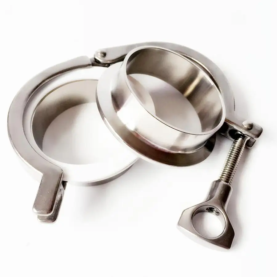 3" Tri Clamp x 76mm Pipe OD + PTFE Strip SUS304 Sanitary Fitting Tri-Clamp Union Set Homebrew
3" Tri Clamp x 76mm Pipe OD + PTFE Strip SUS304 Sanitary Fitting Tri-Clamp Union Set Homebrew