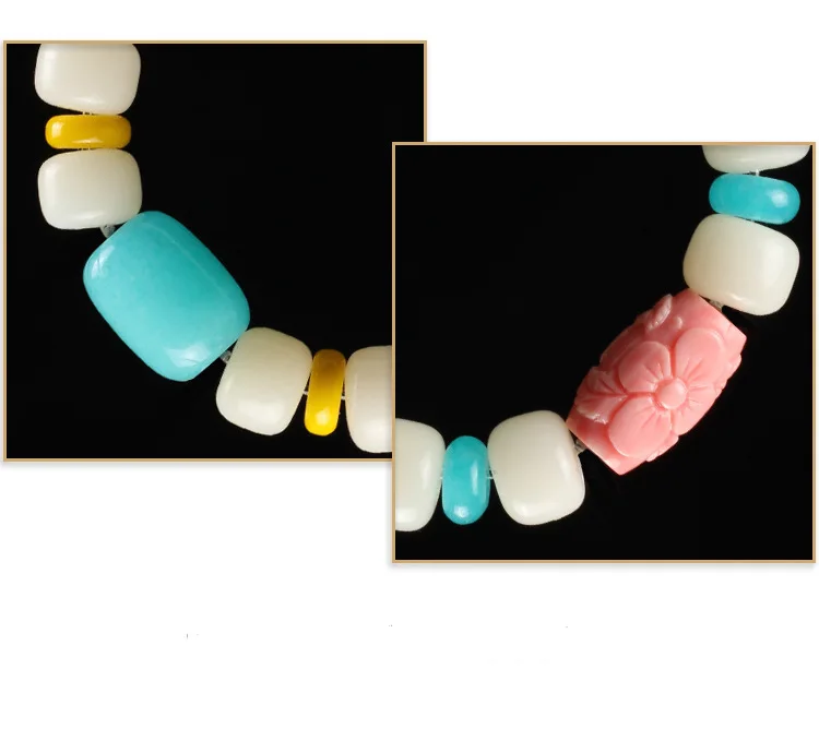Buddha Jewelry Red Onyx,Orange Onyx,Blue Stone,Pink Shell,Coconut Shell with White Bodhi Yoga Bracelet For Women Gift
Buddha Jewelry Red Onyx,Orange Onyx,Blue Stone,Pink Shell,Coconut Shell with White Bodhi Yoga Bracelet For Women Gift
