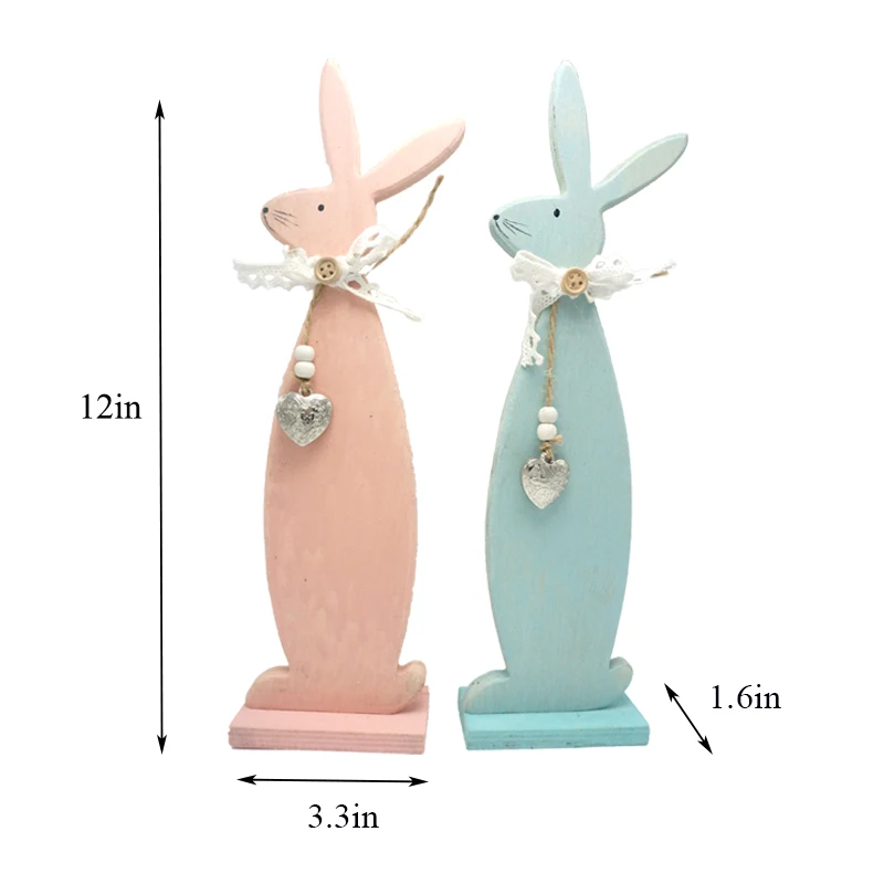 home decoration 1 pair wood Easter rabbit decoration Easter bunny 3.3in*1.6in*12in blue & pink wood craft 2 sizes free shipping
home decoration 1 pair wood Easter rabbit decoration Easter bunny 3.3in*1.6in*12in blue & pink wood craft 2 sizes free shipping