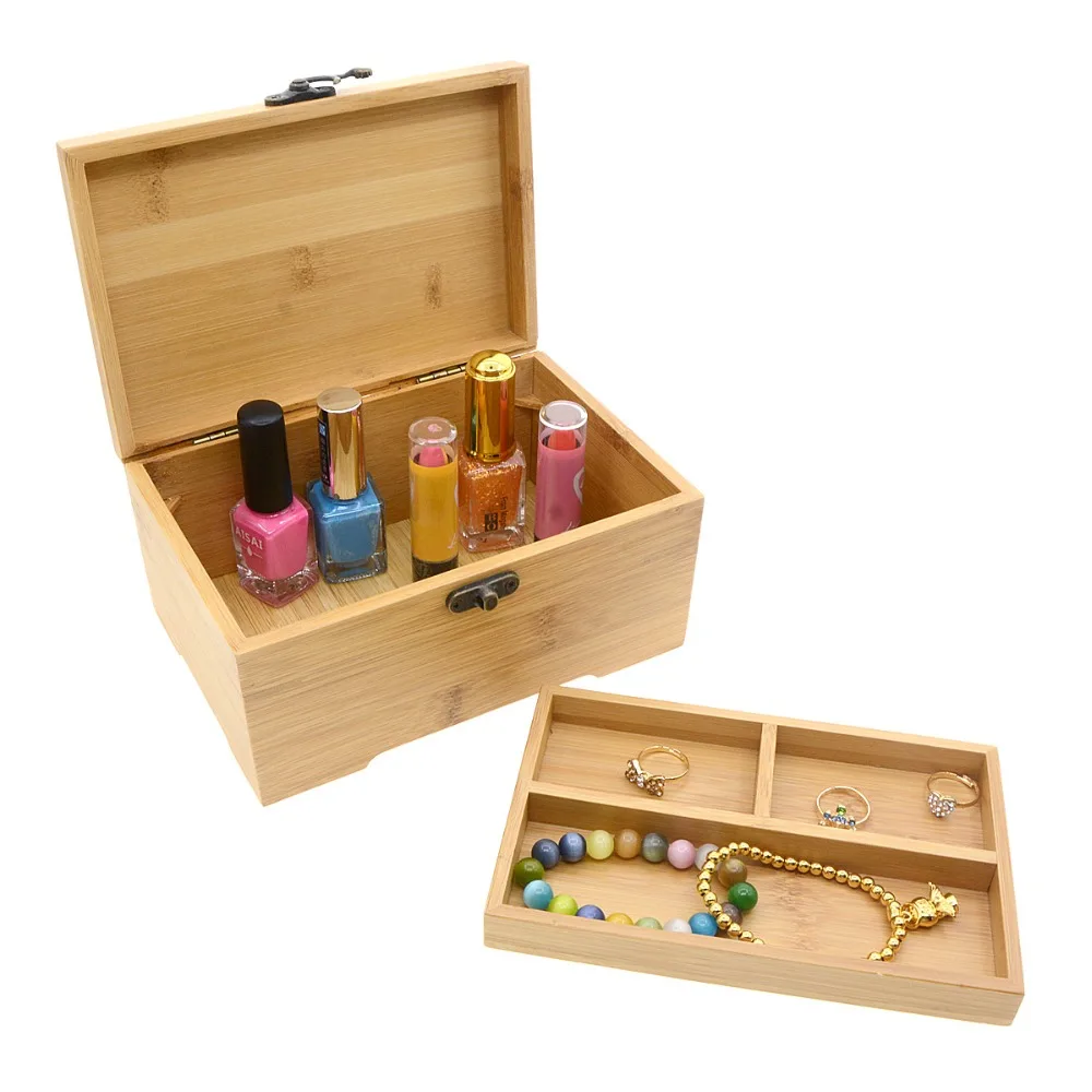 Vintage Wooden Storage Box With Lock Handmade Craft Jewelry Organizer Postcard Home Organizer Chiristmas Gift 17.7*11.7*9.4 cm
Vintage Wooden Storage Box With Lock Handmade Craft Jewelry Organizer Postcard Home Organizer Chiristmas Gift 17.7*11.7*9.4 cm