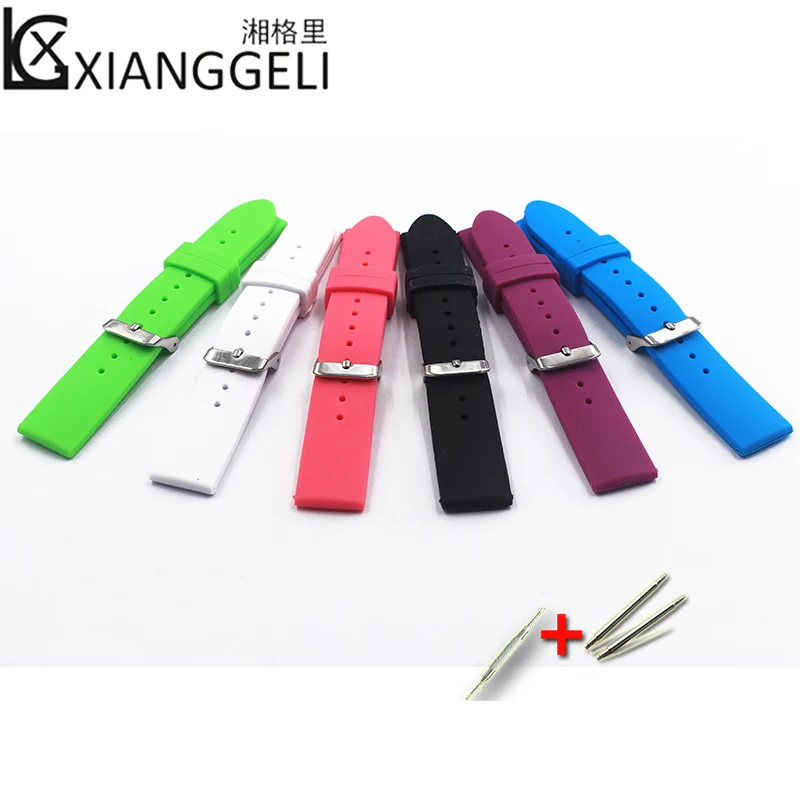 Watch Accessories 20mm Silicone Strap Flat Direct Type Suitable for Men's and Women's Outdoor Sports and other brand watches
Watch Accessories 20mm Silicone Strap Flat Direct Type Suitable for Men's and Women's Outdoor Sports and other brand watches