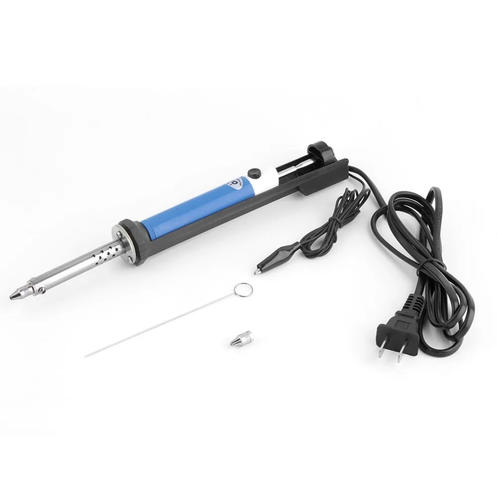Anti-static hot-sucking tin Soldering Tools Tin Pump 110V 30W Electric Vacuum Tin Sucker Iron wireman electrician US plug
Anti-static hot-sucking tin Soldering Tools Tin Pump 110V 30W Electric Vacuum Tin Sucker Iron wireman electrician US plug