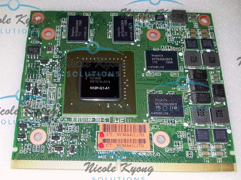 01015S600-388-G Fermi Quadro Q1000M 1000M 2G N12P-Q1-A1 DDR3 графическая VGA Видеокарта для EliteBook 8740W 8760W 8540W 8560W
01015S600-388-G Fermi Quadro Q1000M 1000M 2G N12P-Q1-A1 DDR3 графическая VGA Видеокарта для EliteBook 8740W 8760W 8540W 8560W