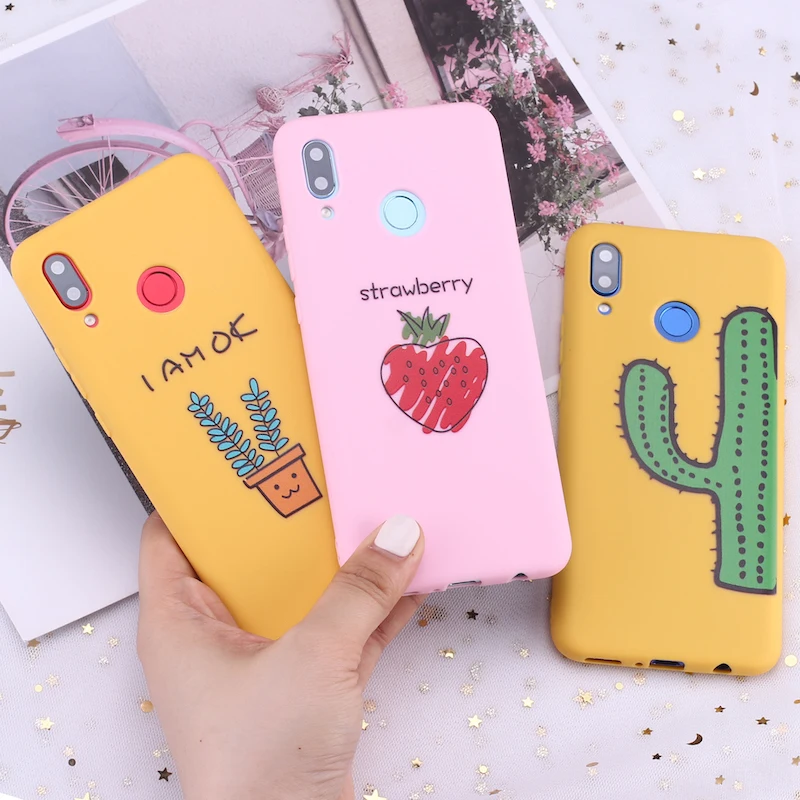 For Huawei Honor Mate 10 20 Nova P20 P30 P40 P Smart Cartoon Plants Flowers Cactus Fruit Candy Silicone Phone Case Capa Fundas
For Huawei Honor Mate 10 20 Nova P20 P30 P40 P Smart Cartoon Plants Flowers Cactus Fruit Candy Silicone Phone Case Capa Fundas