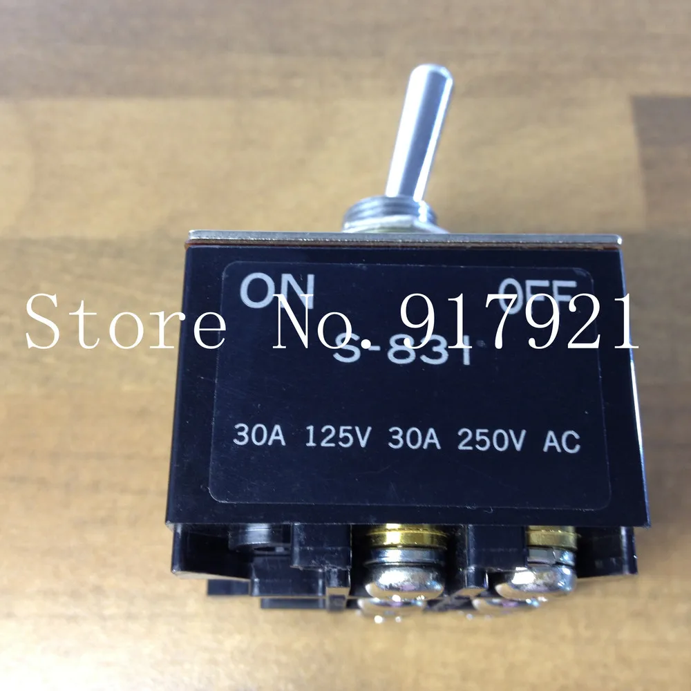 

[ZOB] The original Japanese NKK S-831 imported gear switch 30A250V 30A125V toggle switch --2PCS/LOT