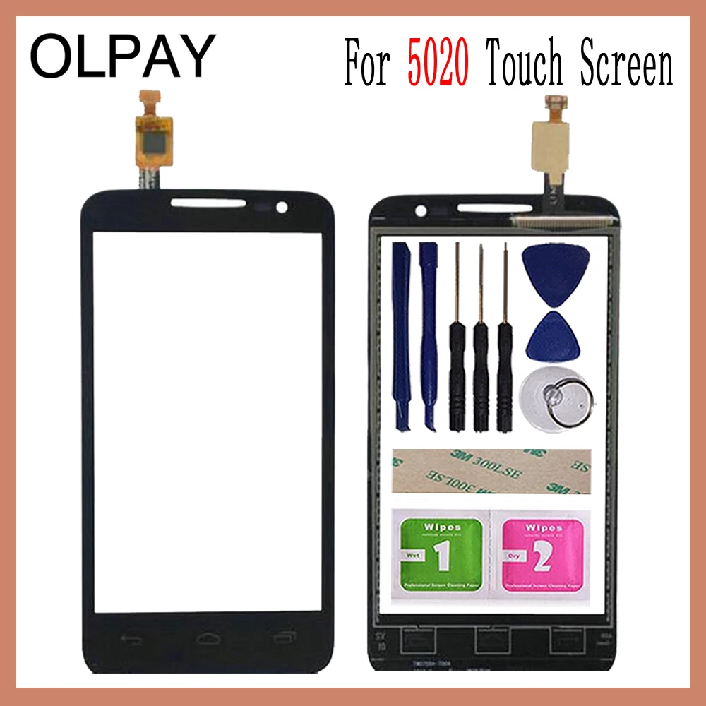 4 0 ''мобильный сенсорный экран для Alcatel One Touch M'Pop OT5020 5020 5020D OT Переднее стекло