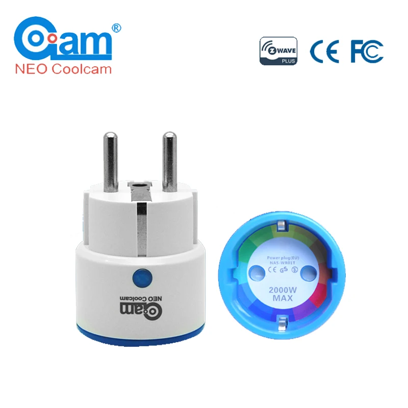 NEO COOLCAM NAS-WR01ZE Z wave Plus Sensor Smart Home EU Power Plug Z-Wave Repeater Extender Outlet Plug Automation Alarm System
NEO COOLCAM NAS-WR01ZE Z wave Plus Sensor Smart Home EU Power Plug Z-Wave Repeater Extender Outlet Plug Automation Alarm System