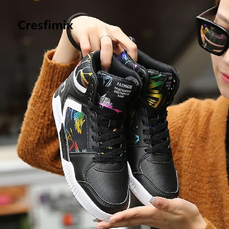 Cresfimix Baskets Hommes Male Fashion Comfortable White Pu Leather Lace Up Sneakers Men Cool Pu Leather Black High Shoes B3282
Cresfimix Baskets Hommes Male Fashion Comfortable White Pu Leather Lace Up Sneakers Men Cool Pu Leather Black High Shoes B3282