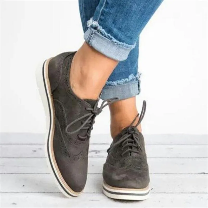 Plus Size 35-43 Women Flat Hollow Platform Shoes Oxfords British Style Ladies Creepers Brogue Shoe For Female Lace Up Footwear
Plus Size 35-43 Women Flat Hollow Platform Shoes Oxfords British Style Ladies Creepers Brogue Shoe For Female Lace Up Footwear