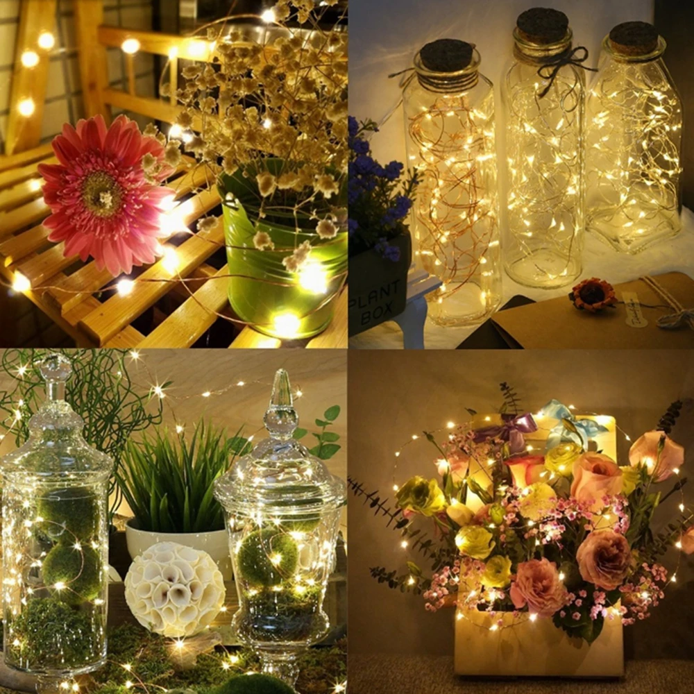 Waterproof Outdoor Christmas Fairy Lights 10m 20m 30m 50m Copper Wire LED String Light Warm White Garlands Light with Adapter
Waterproof Outdoor Christmas Fairy Lights 10m 20m 30m 50m Copper Wire LED String Light Warm White Garlands Light with Adapter