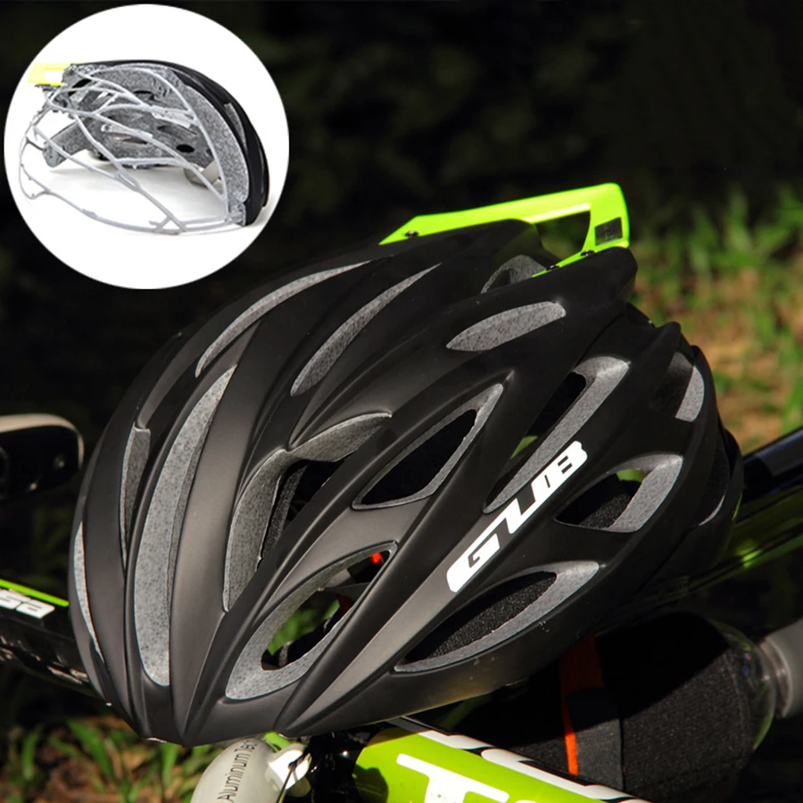 GUB Pro Cycling Helmet with Tail Breathable Mountain Road Bike MTB Bicycle Safety Helmet 26 Air Vents 58-62cm SGS Certified
GUB Pro Cycling Helmet with Tail Breathable Mountain Road Bike MTB Bicycle Safety Helmet 26 Air Vents 58-62cm SGS Certified