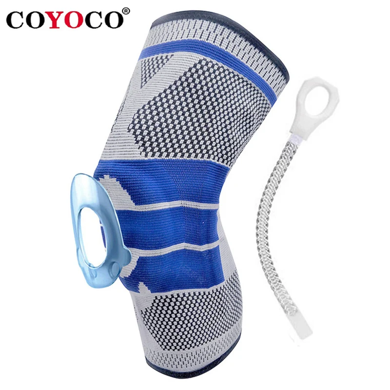 COYOCO Silicon Spring поддержка колена защита Надколенник Pads 1 пара артрит ног травма