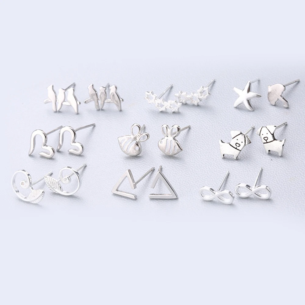 YAOLOGE Fashion Simple Popular Geometric Cute Earrings Best Gifts for Girls Birthday Party 925 Sterling Silver Earrings
YAOLOGE Fashion Simple Popular Geometric Cute Earrings Best Gifts for Girls Birthday Party 925 Sterling Silver Earrings