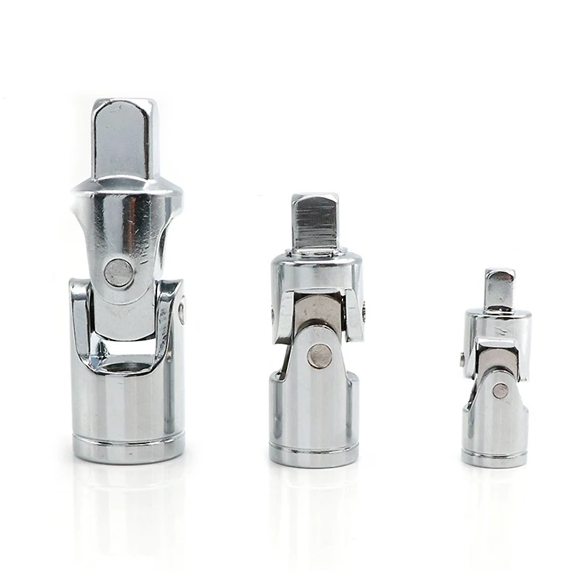 Universal Joint Socket 1/4" 3/8" 1/2" Square Head Wrench Ratchet Drive Socket Adapter Converter Power Tool Accessories
Universal Joint Socket 1/4" 3/8" 1/2" Square Head Wrench Ratchet Drive Socket Adapter Converter Power Tool Accessories