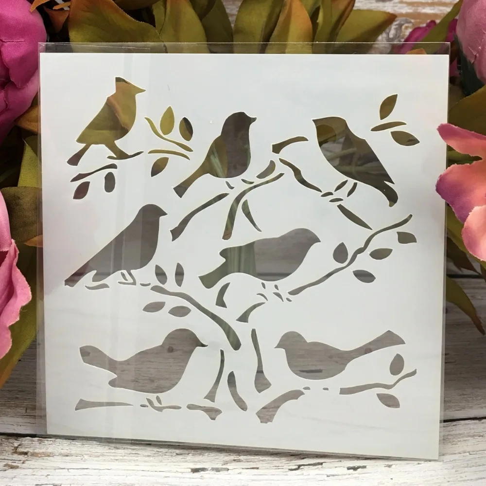 5" New Tree Birds DIY Layering Stencils Wall Painting Scrapbook Coloring Embossing Album Decorative Paper Card Template
5" New Tree Birds DIY Layering Stencils Wall Painting Scrapbook Coloring Embossing Album Decorative Paper Card Template