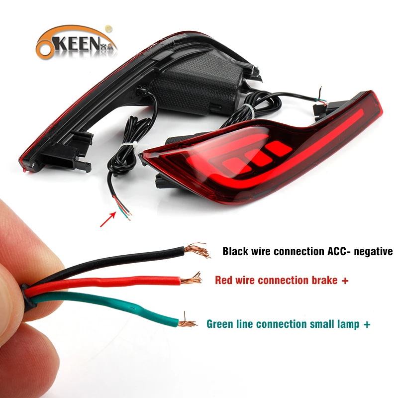 OKEEN For Honda CR-V CRV 5th Gen 2017 2018 Chrome Rear Reflector Fog Light Foglight Lamp Cover Trim Bumper Molding Garnish Bezel
OKEEN For Honda CR-V CRV 5th Gen 2017 2018 Chrome Rear Reflector Fog Light Foglight Lamp Cover Trim Bumper Molding Garnish Bezel