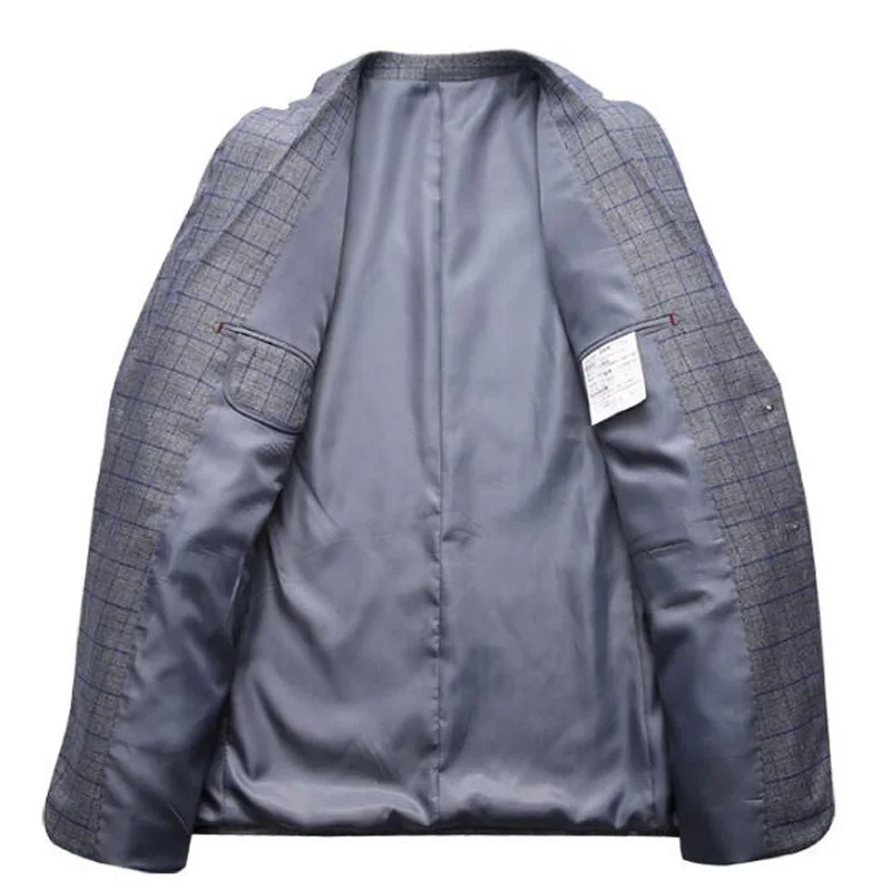 New Men's Fashion Boutique Gray Formal Business blazers Suits Jackets Man Casual Suit Coats Luxury Formal Blazers
New Men's Fashion Boutique Gray Formal Business blazers Suits Jackets Man Casual Suit Coats Luxury Formal Blazers