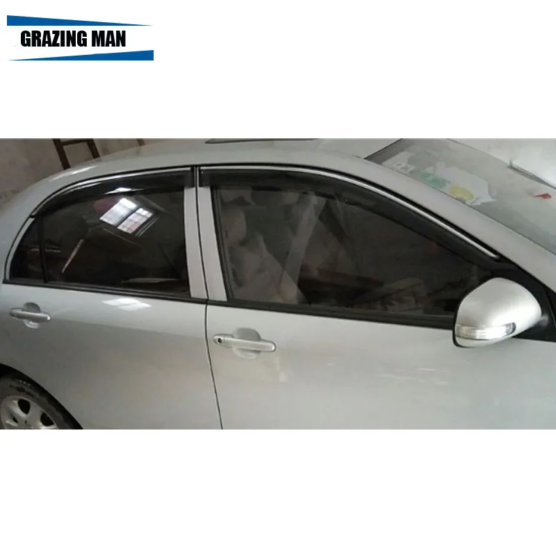 Sun visor High quality PP material car Window Visor Wind Deflector Sun Rain Guard Defletor for COROLLA (HATCH BACK) 91-98
Sun visor High quality PP material car Window Visor Wind Deflector Sun Rain Guard Defletor for COROLLA (HATCH BACK) 91-98