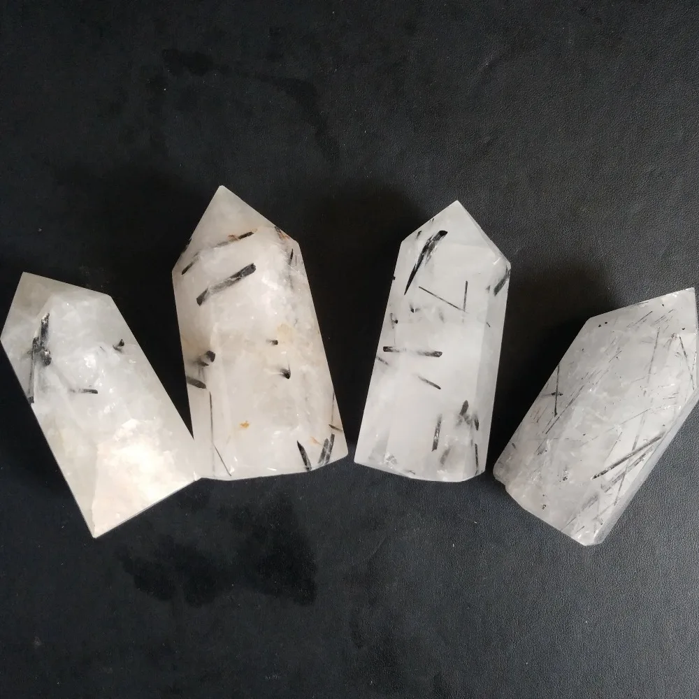 Wholesale ! Natural Hand Carving Black Rutiled Quartz Point Wand For Home Decoration Collection Gifts ZXW
Wholesale ! Natural Hand Carving Black Rutiled Quartz Point Wand For Home Decoration Collection Gifts ZXW