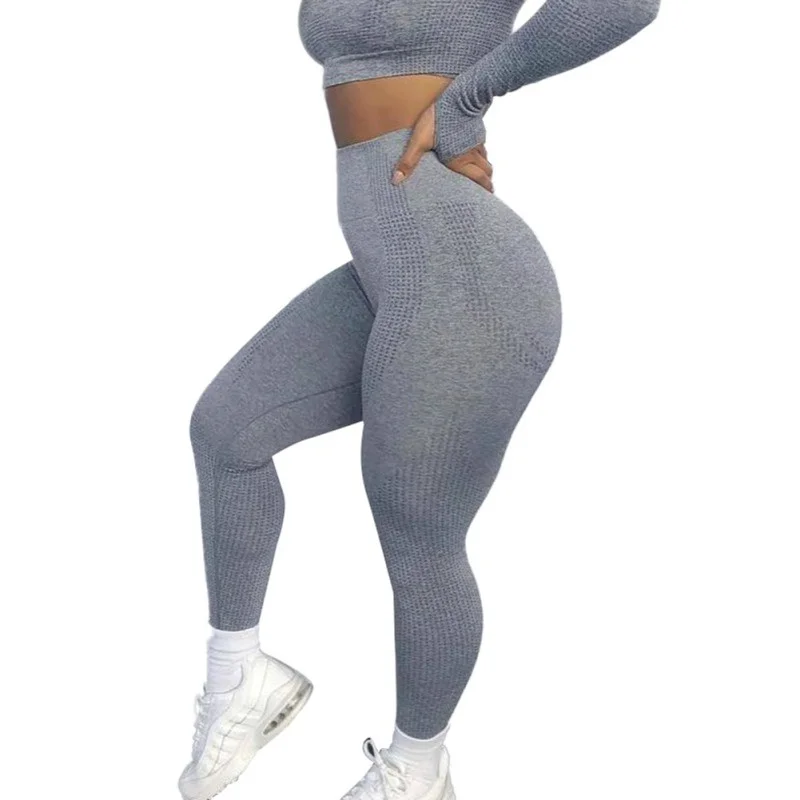 Quick-Drying High Waist Seamless Yoga Pants Fitness Pants Hips Abdomen Sports Pants Breathable Mesh Solid Color Fitness Pants
Quick-Drying High Waist Seamless Yoga Pants Fitness Pants Hips Abdomen Sports Pants Breathable Mesh Solid Color Fitness Pants
