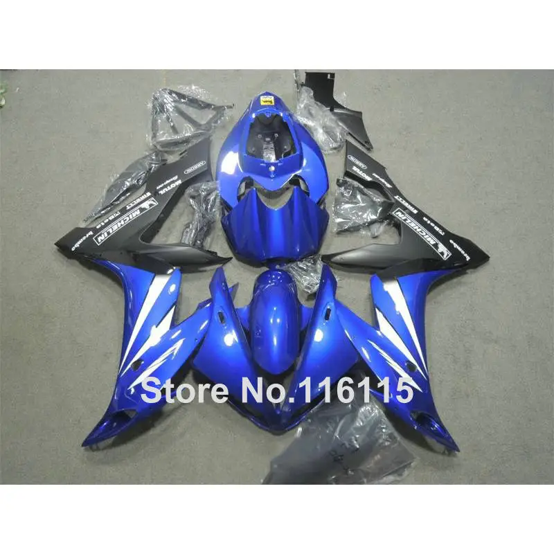 MOTOMARTS perfect fit for YAMAHA YZF R1 2004 2005 2006 blue black fairings set R1 04 05 06 fairing kit 3293 Full injection
MOTOMARTS perfect fit for YAMAHA YZF R1 2004 2005 2006 blue black fairings set R1 04 05 06 fairing kit 3293 Full injection