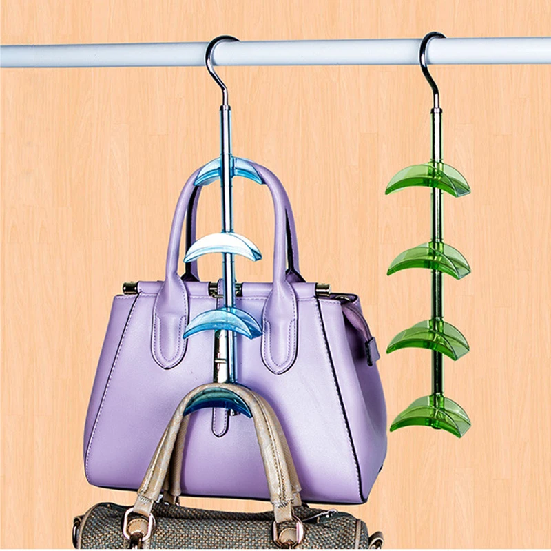 Hanging Handbag Hanger Closet Organizer Rotatable Women Bags Storage Hooks Multilayer Handbag Storage Rack Wardrobe Organizer
Hanging Handbag Hanger Closet Organizer Rotatable Women Bags Storage Hooks Multilayer Handbag Storage Rack Wardrobe Organizer