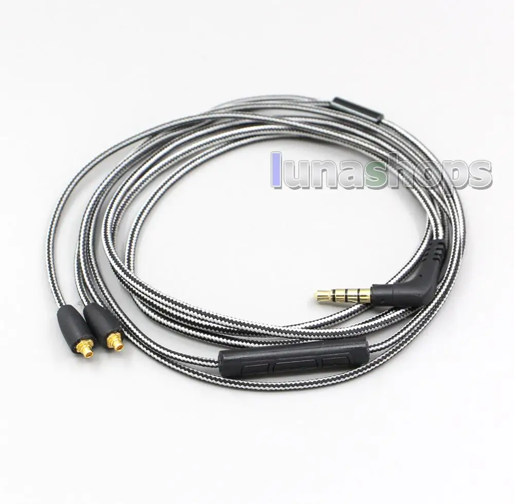 70cm Black And White + Mic Remote Earphone Cable For Shure se215 se315 se425 se535 Se846 LN005081
70cm Black And White + Mic Remote Earphone Cable For Shure se215 se315 se425 se535 Se846 LN005081