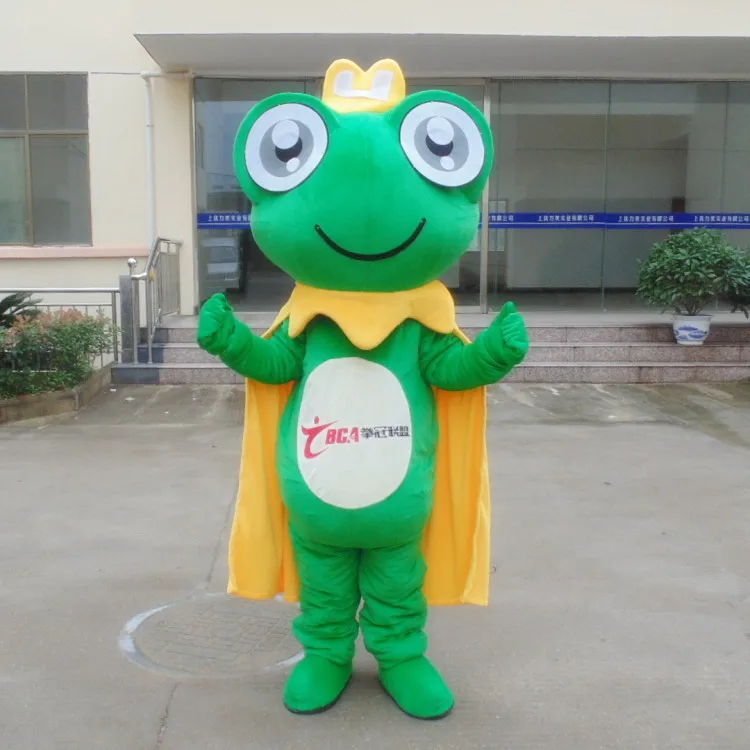 Hot Sale Frog Mascot Costume Halloween Cartoon for Birthday Party Funny Dress Mascot
Hot Sale Frog Mascot Costume Halloween Cartoon for Birthday Party Funny Dress Mascot