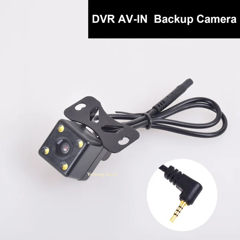 Auto Rear View Backup Camera 2.5mm AV-IN for Car DVR Camcorder Recorder Dash Cam Dual Recording GPS Tablet Video Input
Auto Rear View Backup Camera 2.5mm AV-IN for Car DVR Camcorder Recorder Dash Cam Dual Recording GPS Tablet Video Input