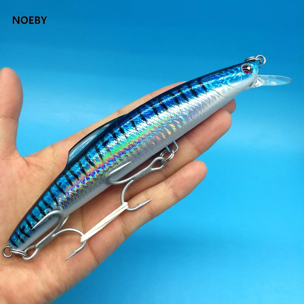 NOEBY 1 шт./лот Тонущая блесна, рыболовная приманка 60 г/35 г, 8 цветов, глубина 0-2 м, 3D глаза, искусственная жесткая приманка, рыболовные снасти
NOEBY 1 шт./лот Тонущая блесна, рыболовная приманка 60 г/35 г, 8 цветов, глубина 0-2 м, 3D глаза, искусственная жесткая приманка, рыболовные снасти