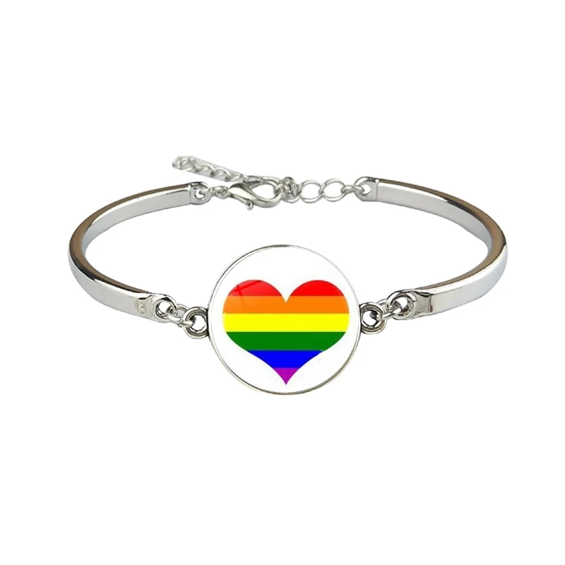 LGBT Радужный шарм браслеты гей лесбиянок гордыня гомосексуальная любовь