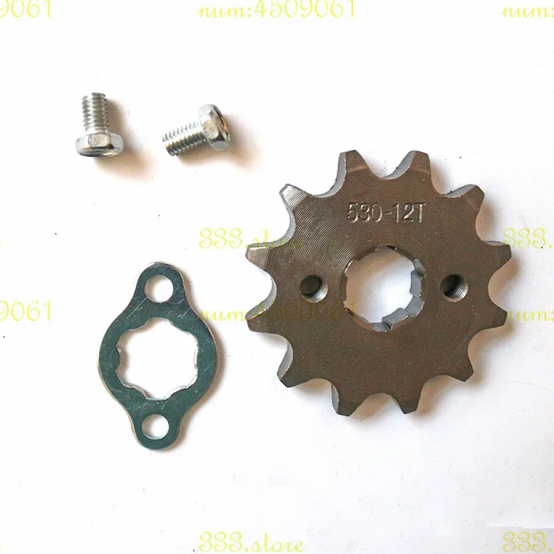 Передняя Звездочка 530 12T подходит для 200cc 250cc цепной привод двигателя китай ATV UTV Go Kart Багги квадроцикл скутер Мотоцикл Запчасти
Передняя Звездочка 530 12T подходит для 200cc 250cc цепной привод двигателя китай ATV UTV Go Kart Багги квадроцикл скутер Мотоцикл Запчасти